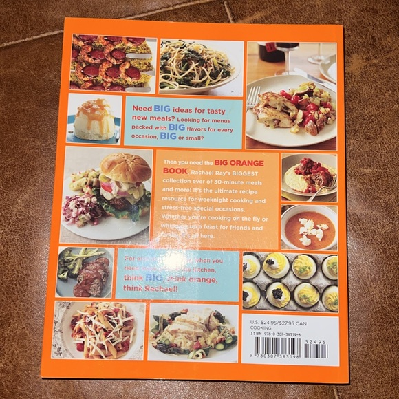 Rachael Ray’s BIG ORANGE BOOK The Ultimate Collection Clarkson/Potter Publishers - Picture 2 of 6